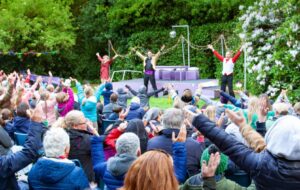 Open air event in Penlee Park