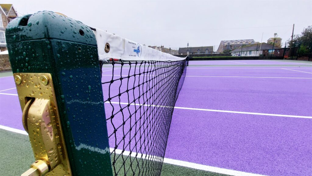 Brand new nets at Alexandra Tennis Courts