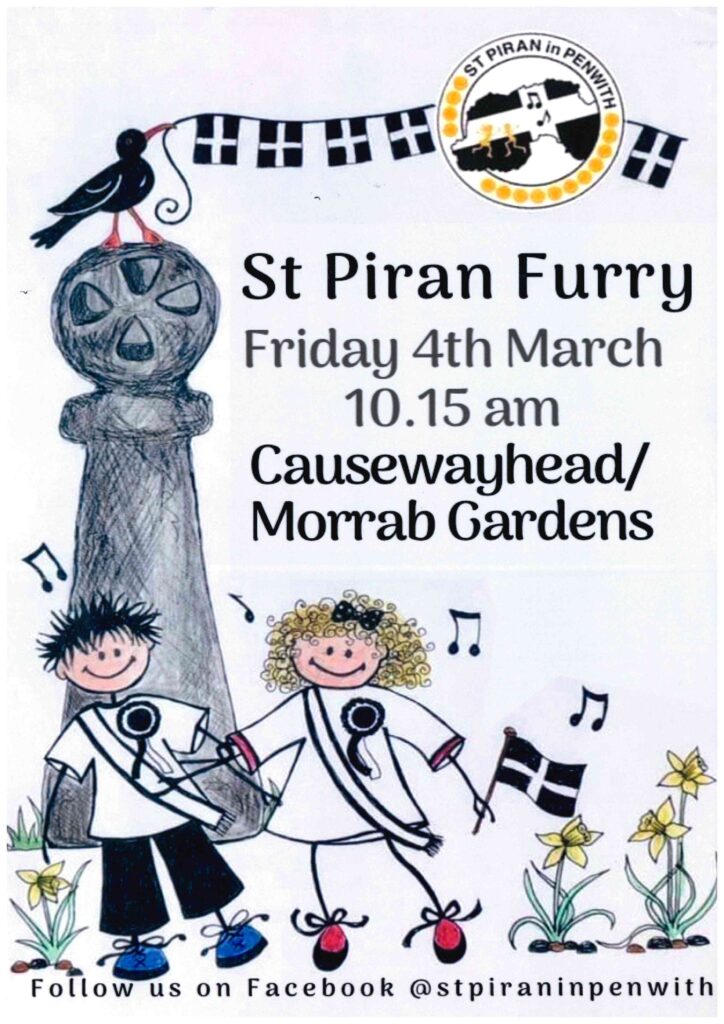 St Piran Furry Dance poster