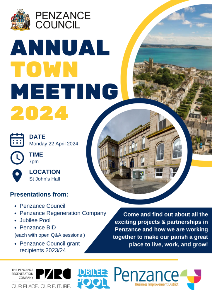 Annual Town Meeting 2024 poster