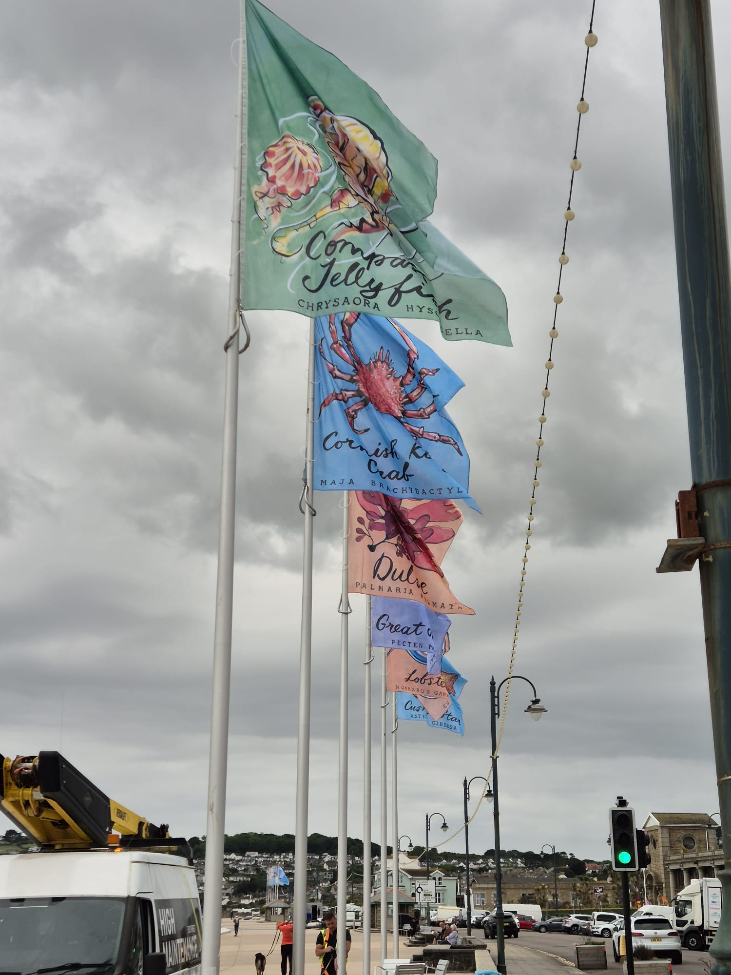 Summer flags and banners return to Penzance for 2024 summer season ...
