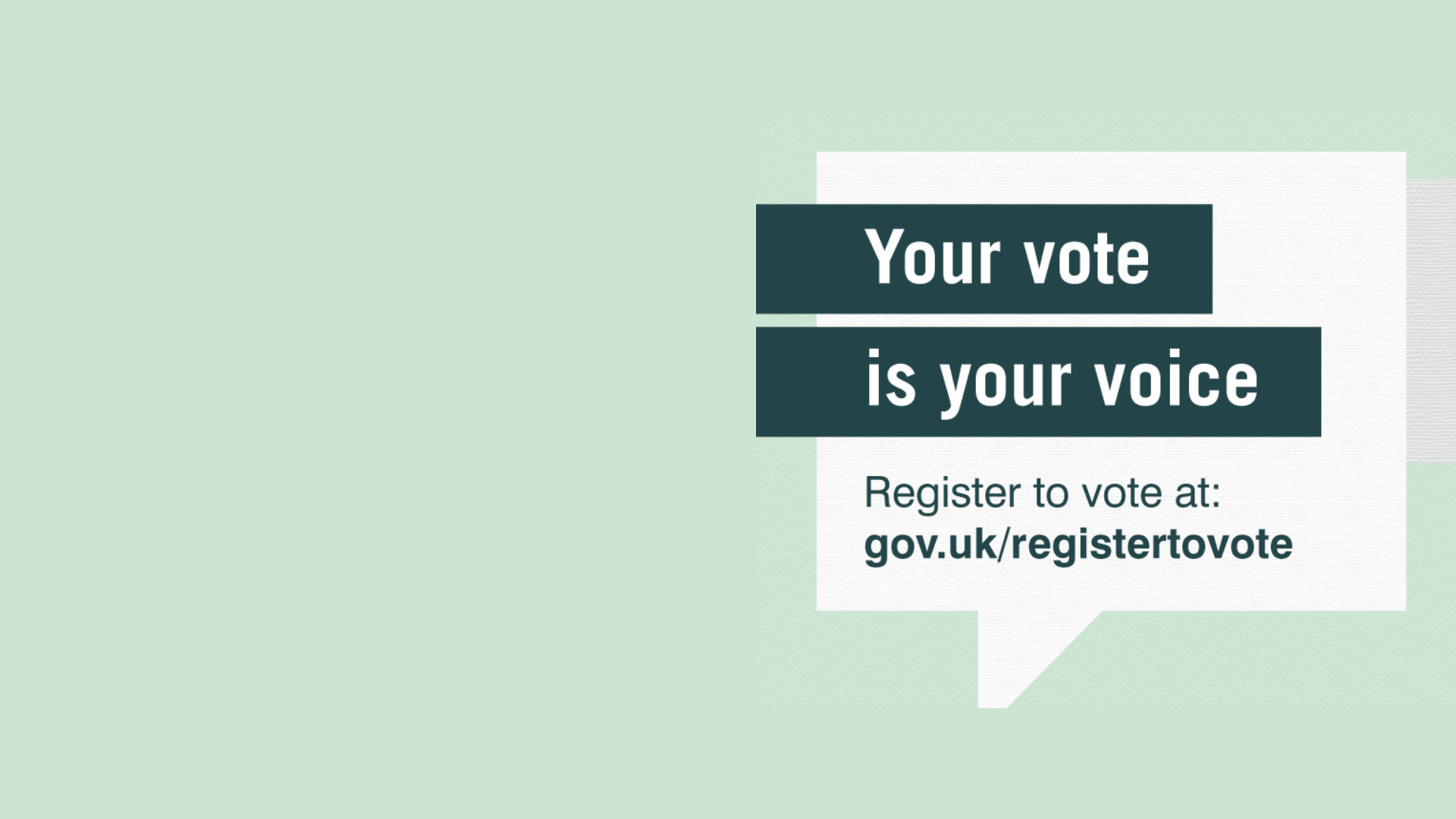 Register to Vote for Local Elections 2025