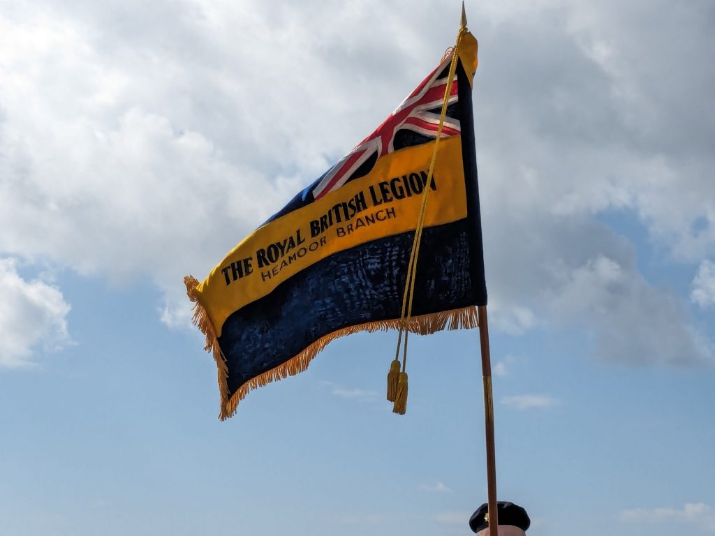 Heamoor Royal British Legion Branch Standard