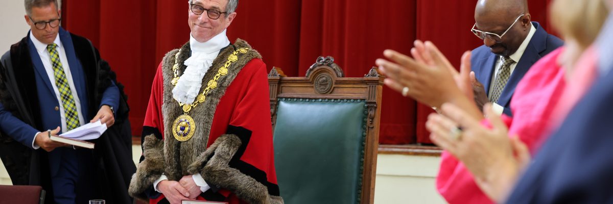 Mayor of Penzance re-elected for historic third term