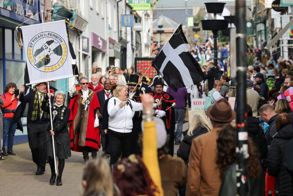 Town comes together to celebrate ‘bigger than ever’ St Piran’s Day in Penzance