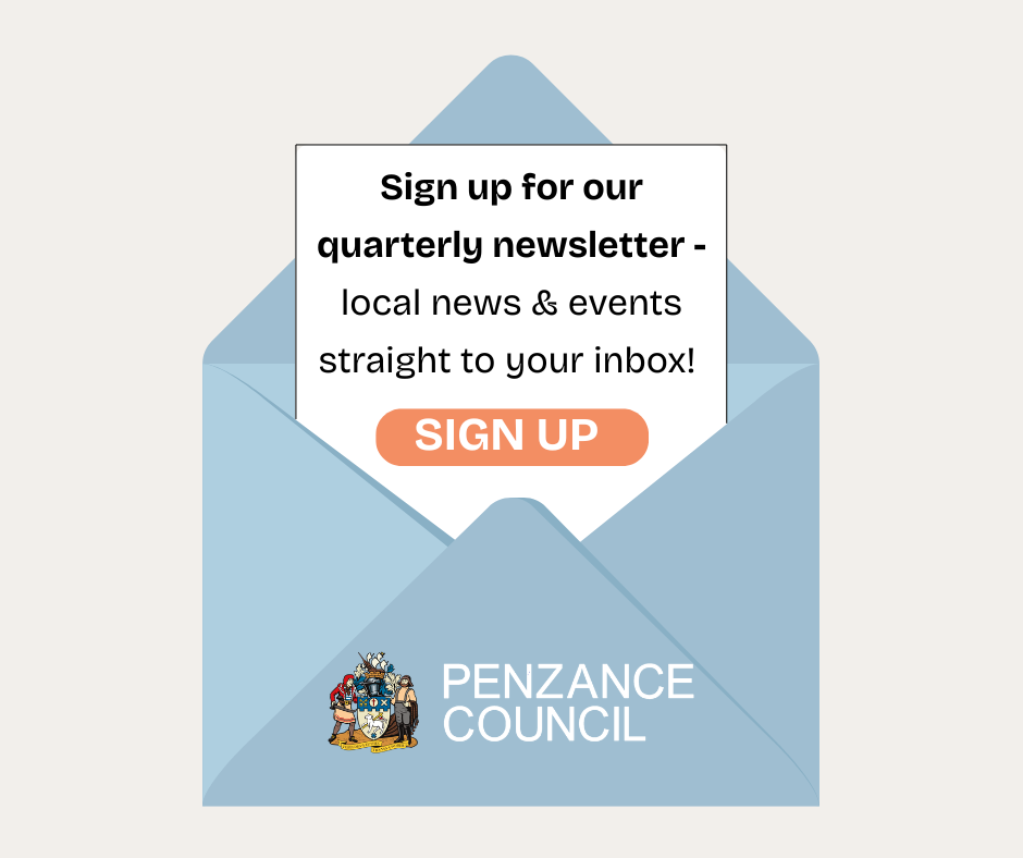 Sign up for our quarterly newsletter - local news & events straight to your inbox!