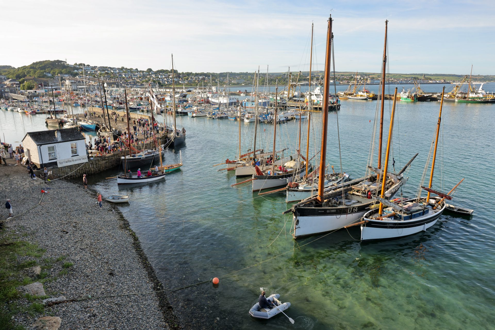 Cornish Maritime Trust brings Newlyn’s Old Harbour to life with first-ever ‘Boats on the Beach’
