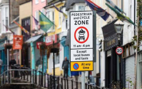 Penzance Market Jew Street Traffic Restrictions Cameras
