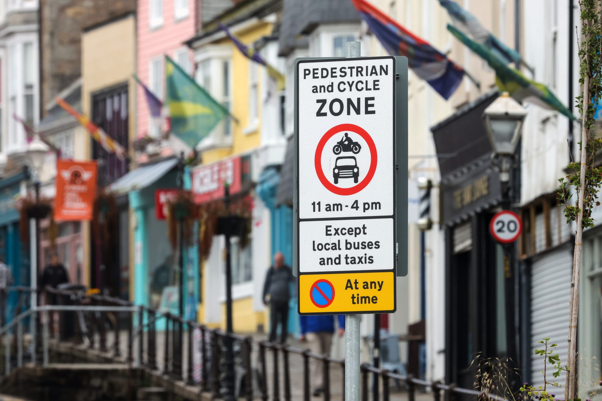 Penzance Market Jew Street Traffic Restrictions Cameras